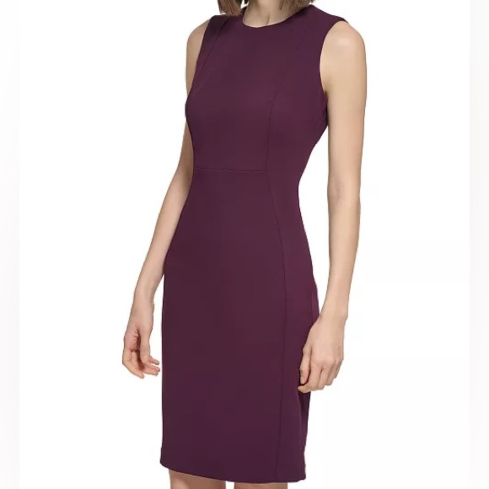Calvin Klein Sleeveless Sheath Dress